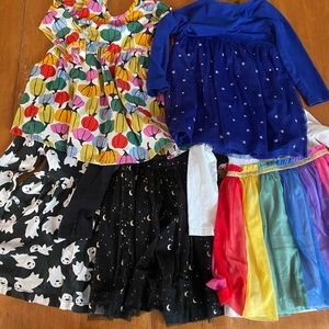 Hanna Anderson Toddler Girls Dress Lot